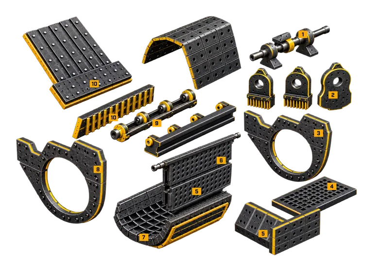 Scrap Metal Recycling Shredder