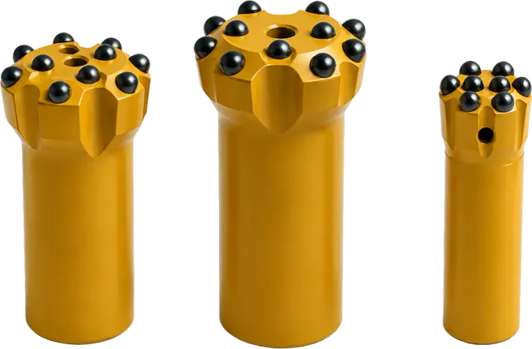 OTH (Top Hammer) threaded drill bit