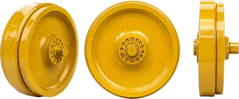 Track idler wheel