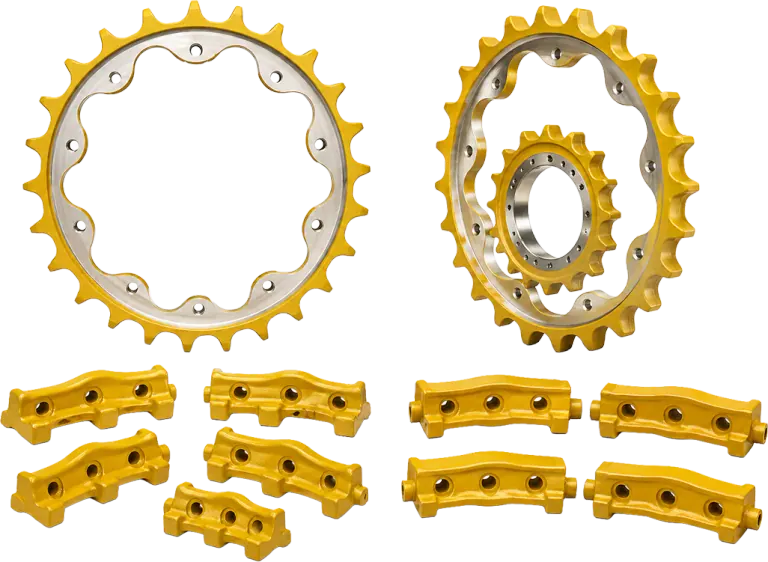 Sprocket and segments