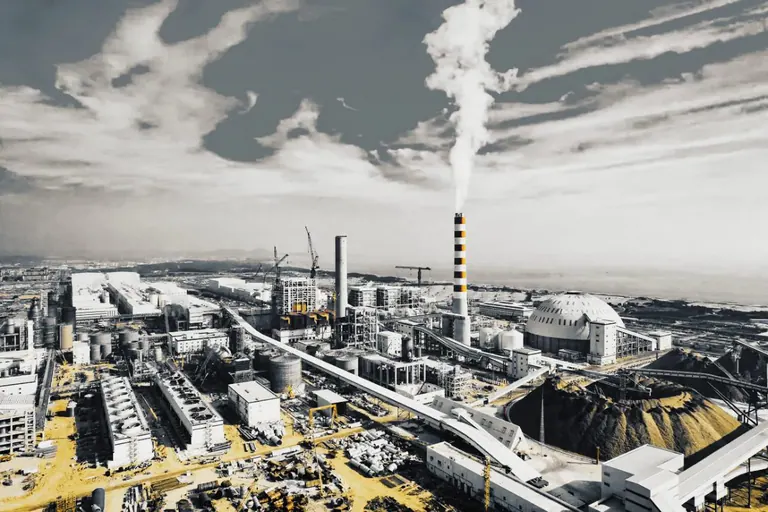 Industrial pulp and biomass plant