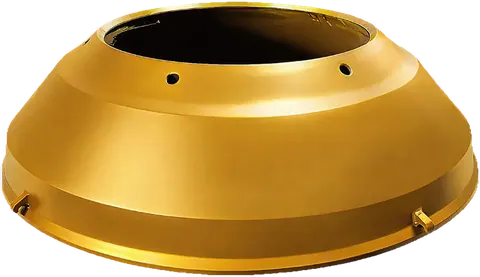 Cone crusher mantle in manganese steel
