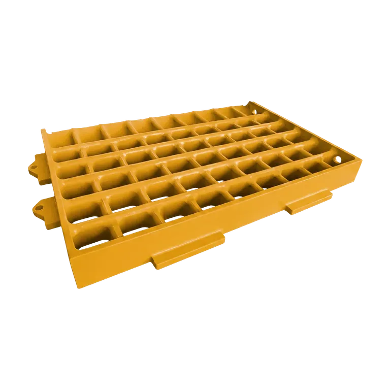 Scrap shredder top grid